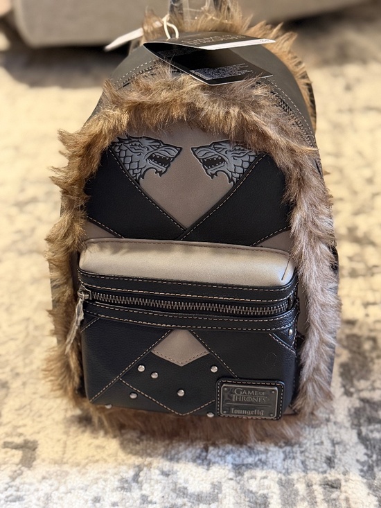 RARE NWT Loungefly Game of Thrones House Stark Bag main image 8